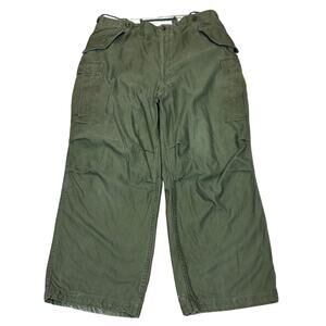 Vintage M-1951 Military Trousers Field Shell Cargo Pants Men's XL